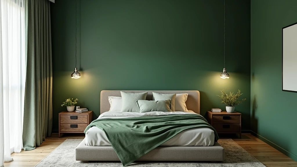 Green Earth Tone Bedroom Ideas