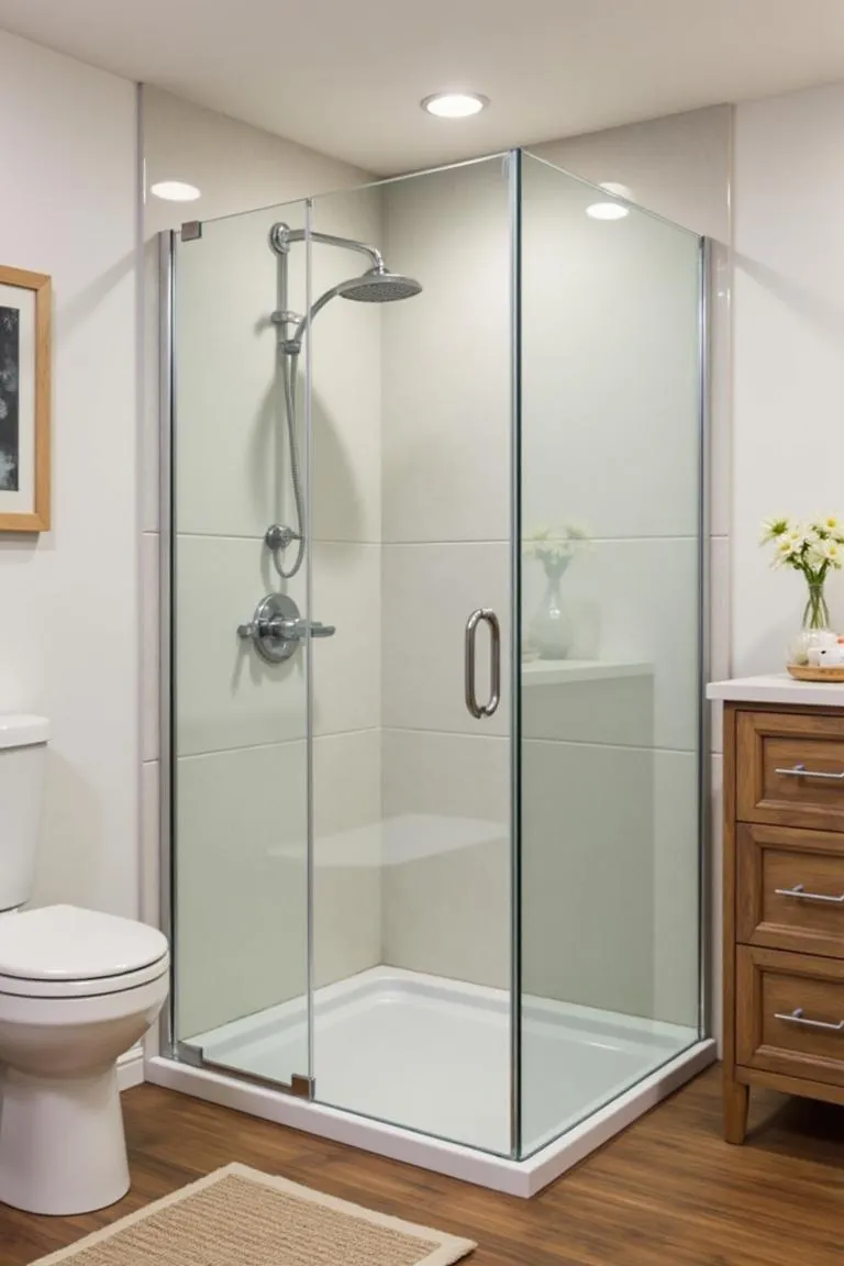 10. Glass Shower Enclosure