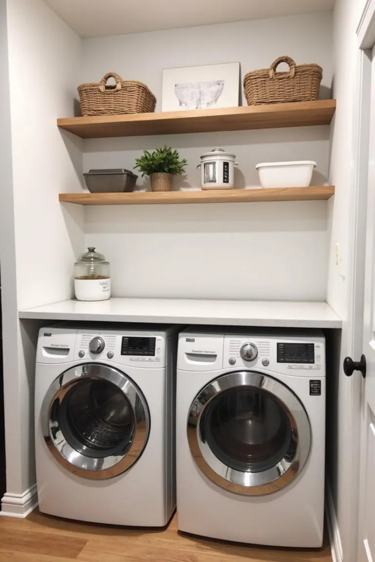 10. Install a Countertop Over Front-Loading Machines