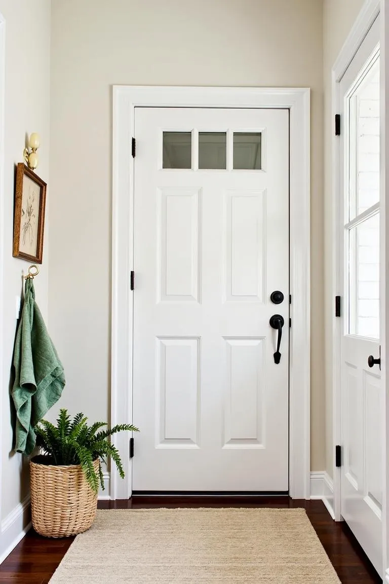 13. Spring-ify Your Entryway