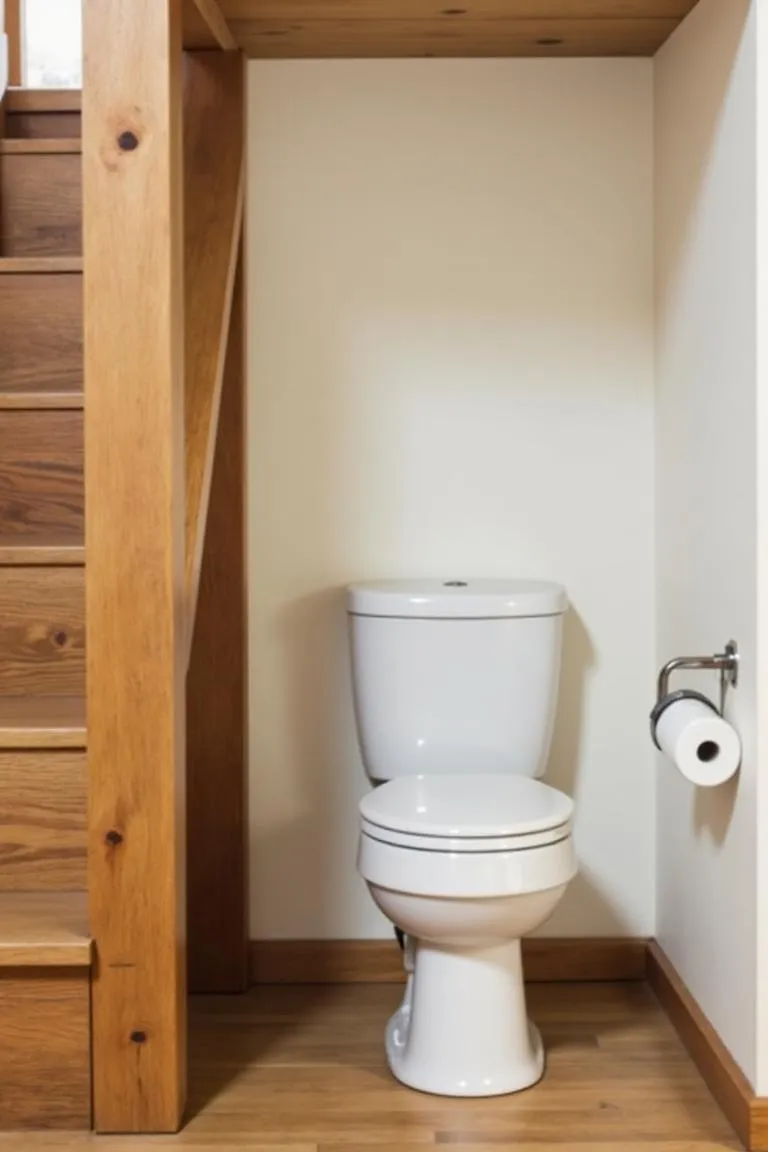 2. Wall-Mounted Toilet