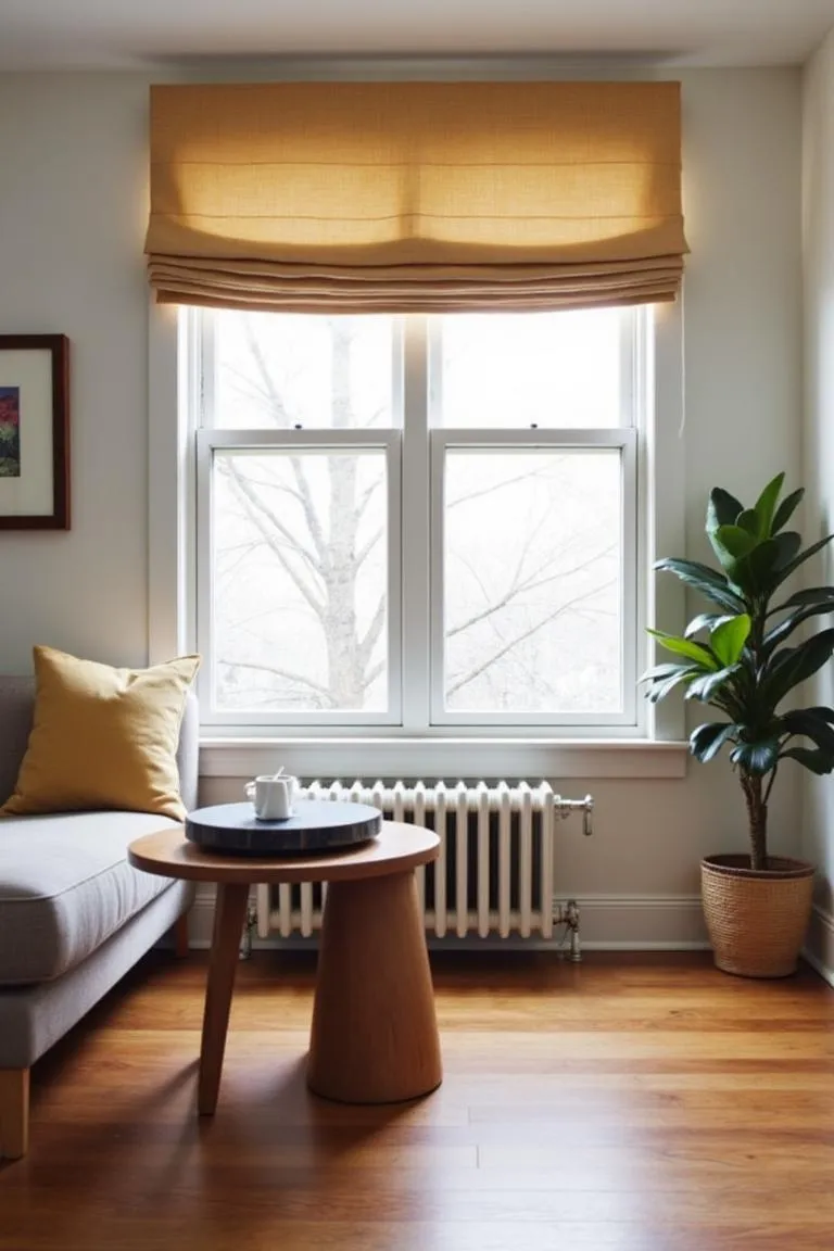 21. Keep Window Treatments Simple