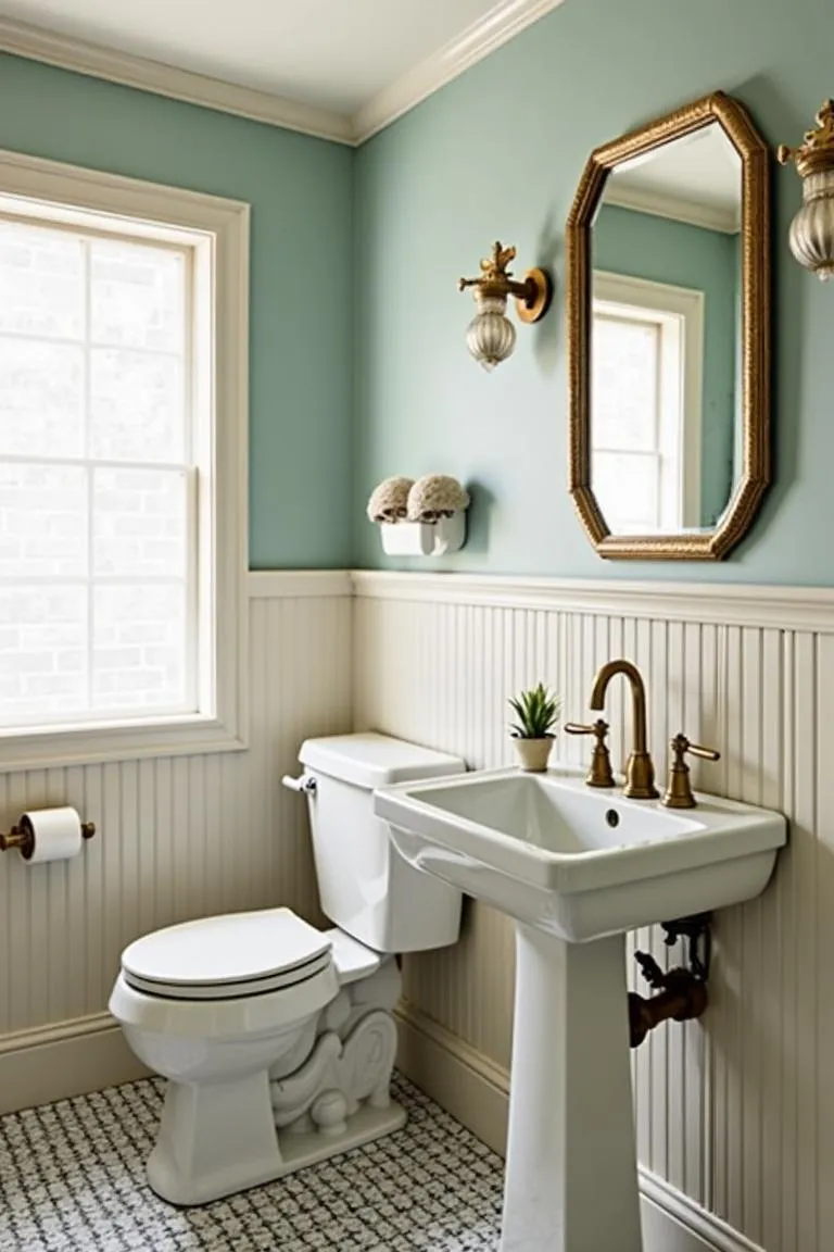 27. Vintage-Style Toilet