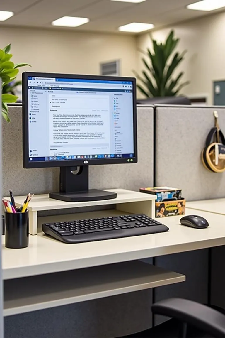 3. Desk Organizer System