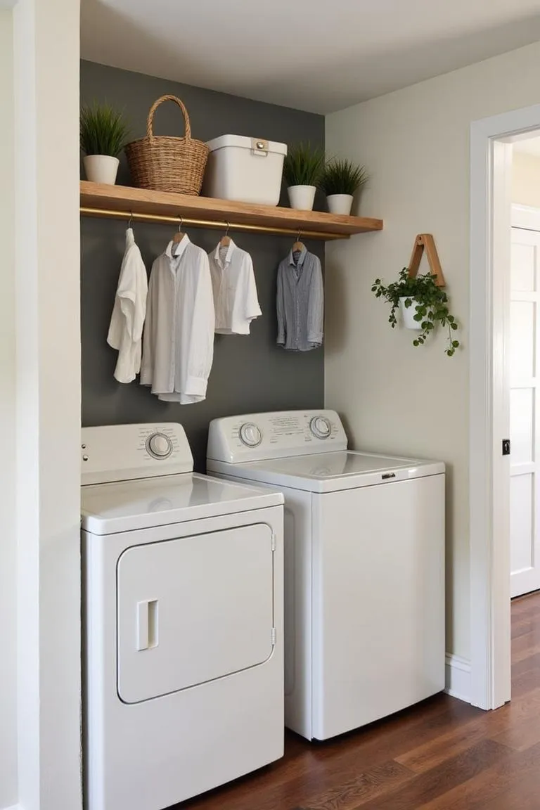 3. Hang a Drying Rack from the Ceiling