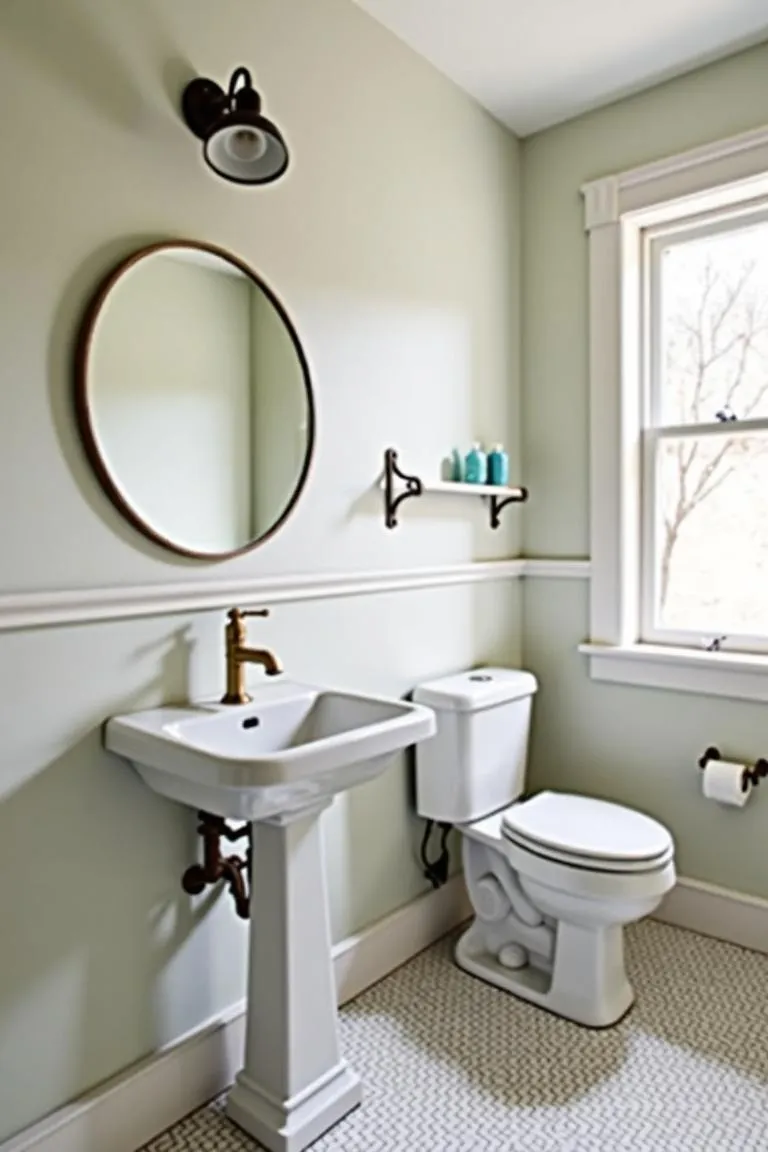 3. Pedestal Sink Simplicity