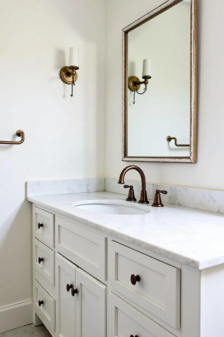 3. Vintage-Inspired Faucets with Sleek Handles