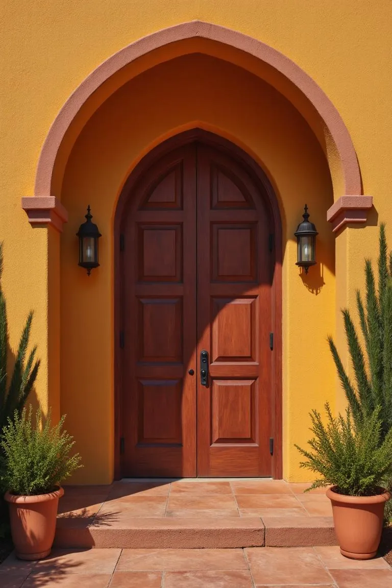 6. Arched Doorways and Niches