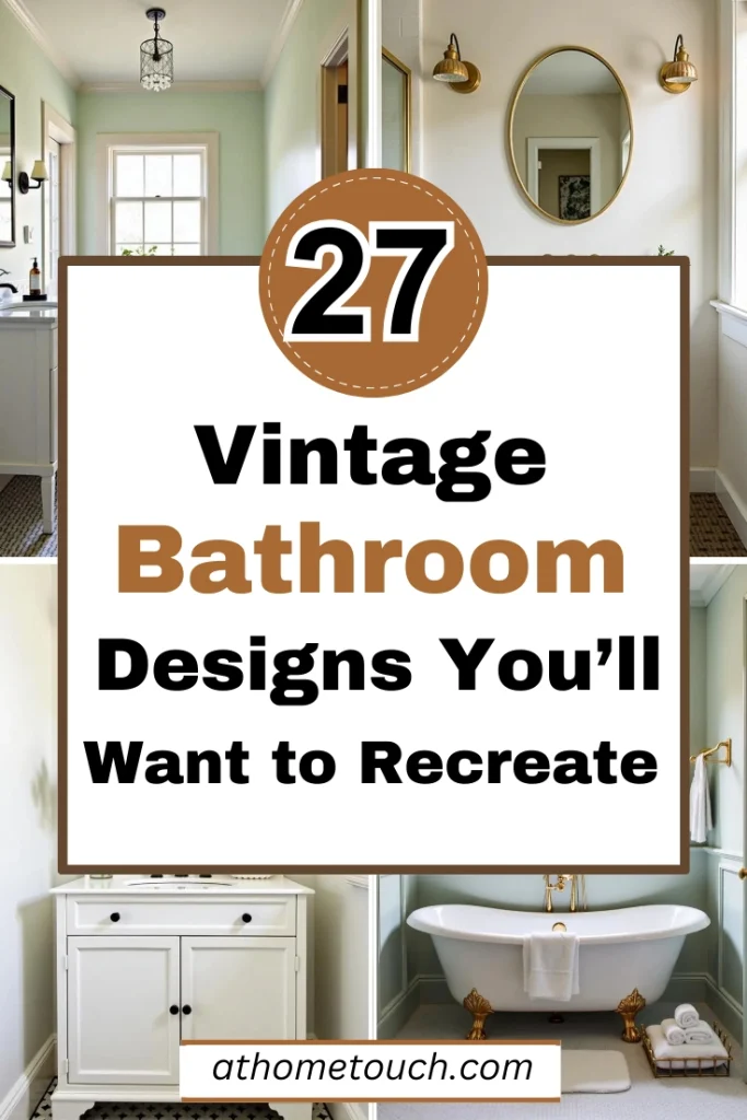 Vintage Bathroom Designs