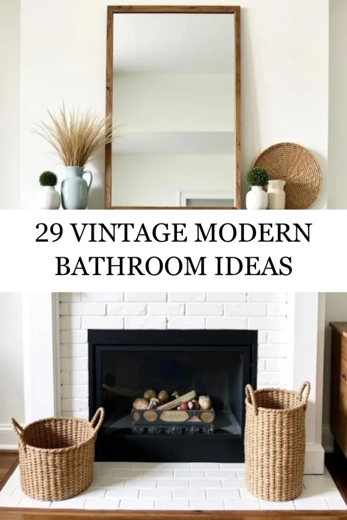 Vintage Modern Bathroom Ideas 