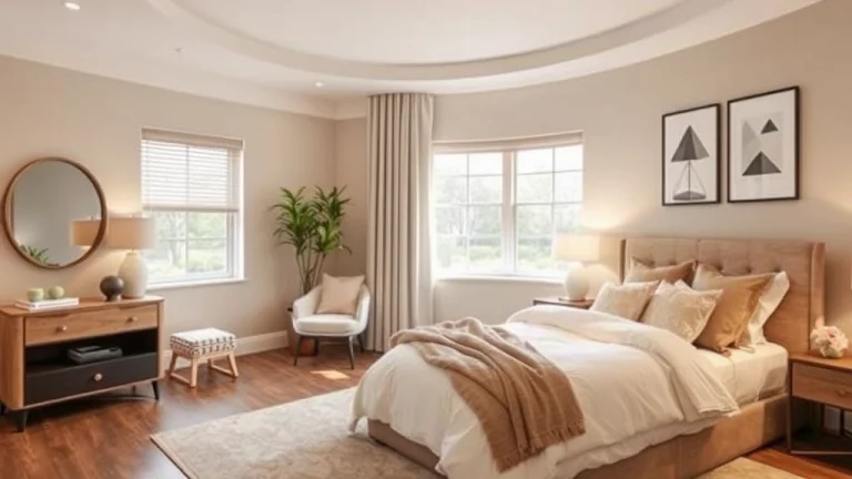 Neutral Color Ideas for Small Bedroom