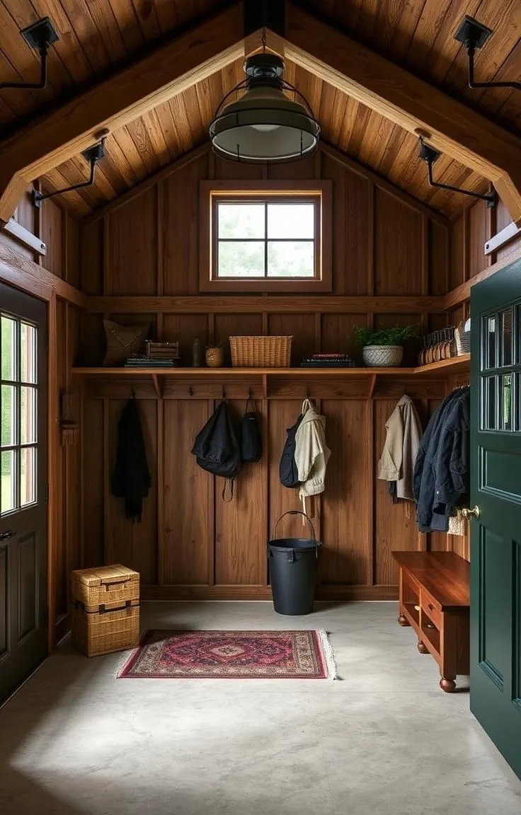 A Dedicated Mudroom or Drop Zone