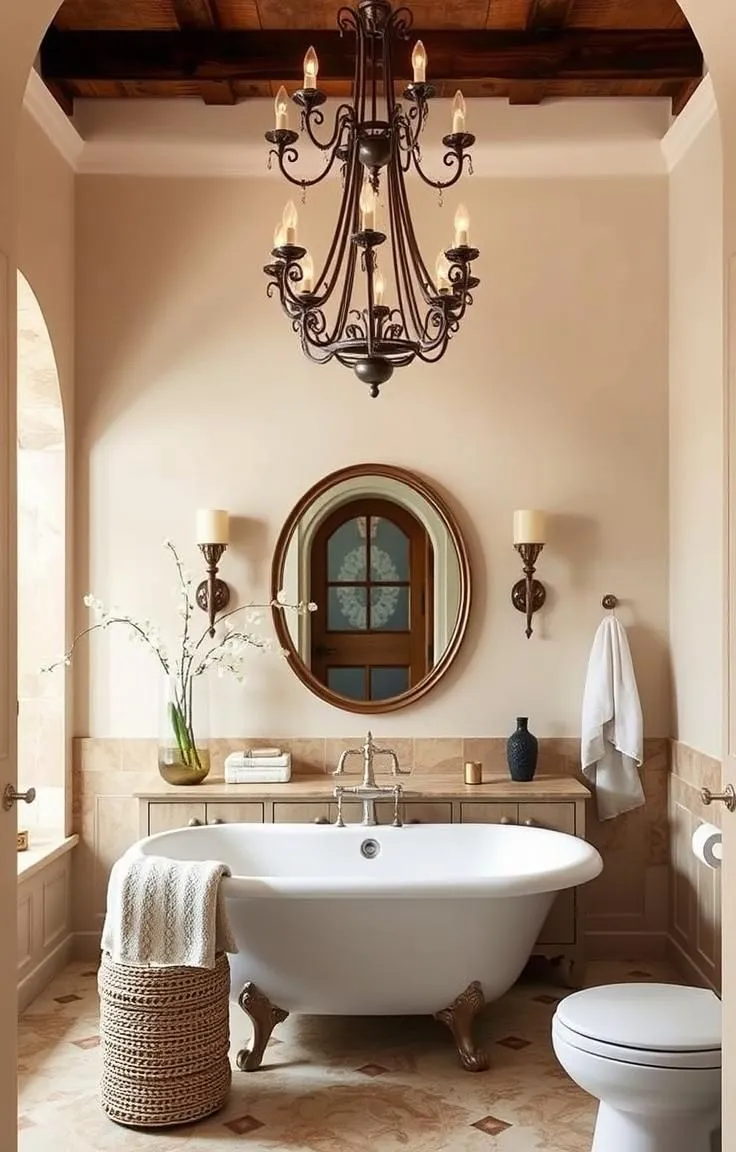 A Statement Chandelier