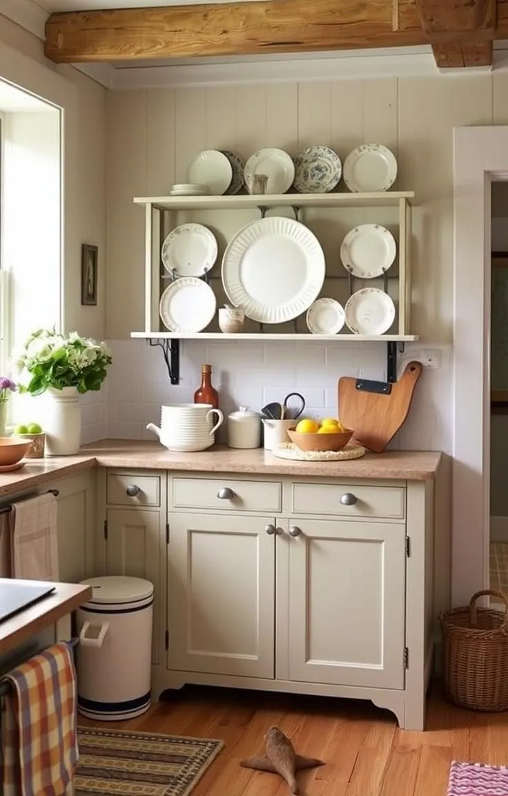 Add a Plate Rack in the Kitchen