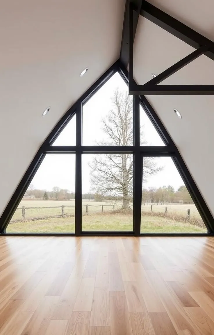 Black Window Frames for Modern Contrast