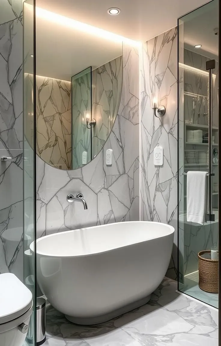 Bring In Some Funky Lucite or Acrylic