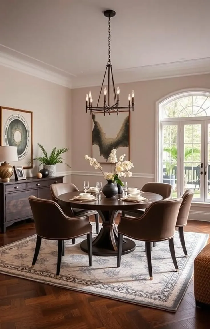 Choose a Round Dining Table