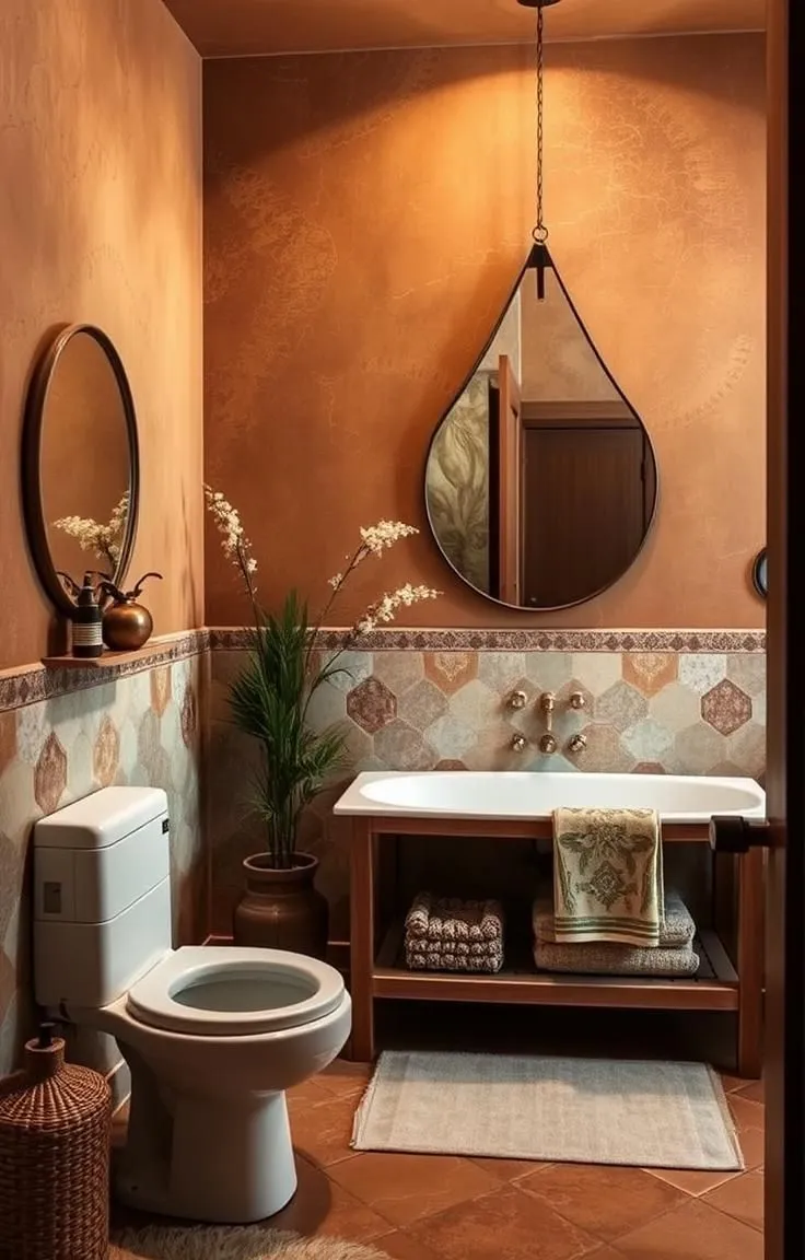 Embrace Earthy Brown and Terracotta