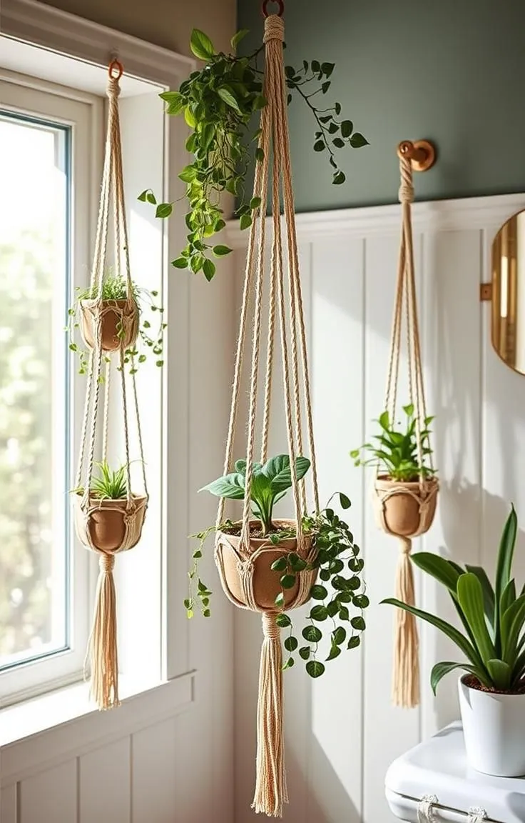 Hang Macrame Plant Hangers