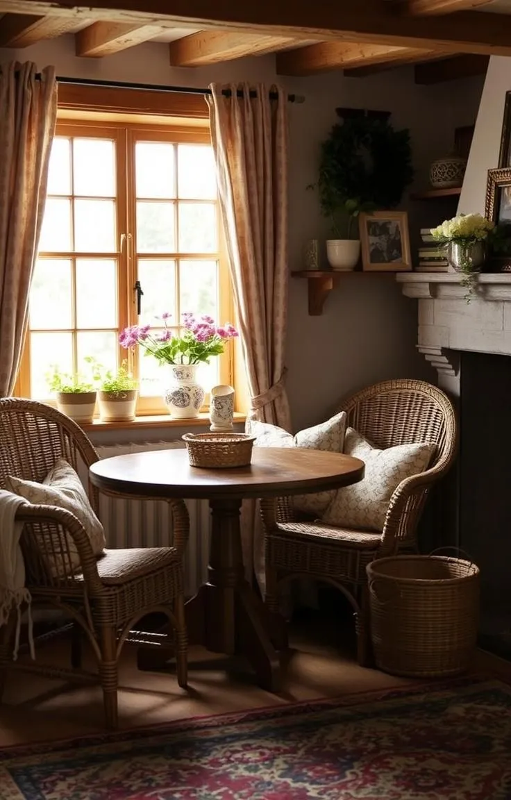 Incorporate Wicker and Rattan