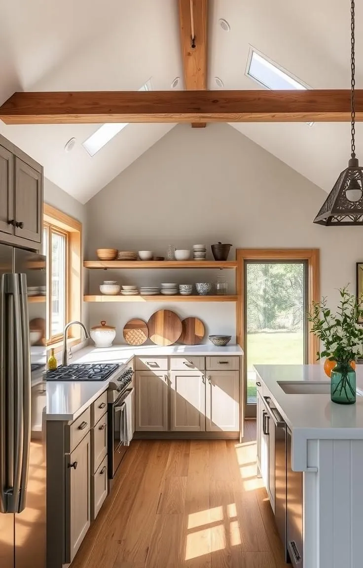 Open Shelving in the Kitchen