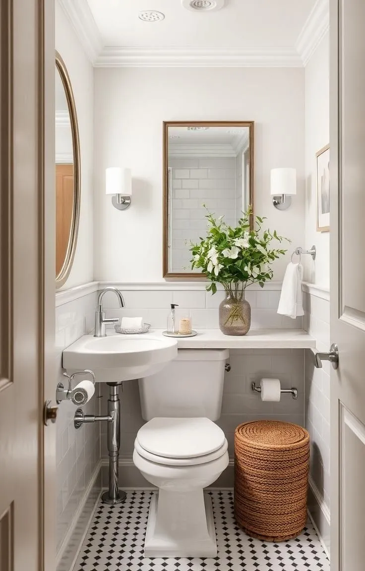 Opt for Classic Chrome Fixtures