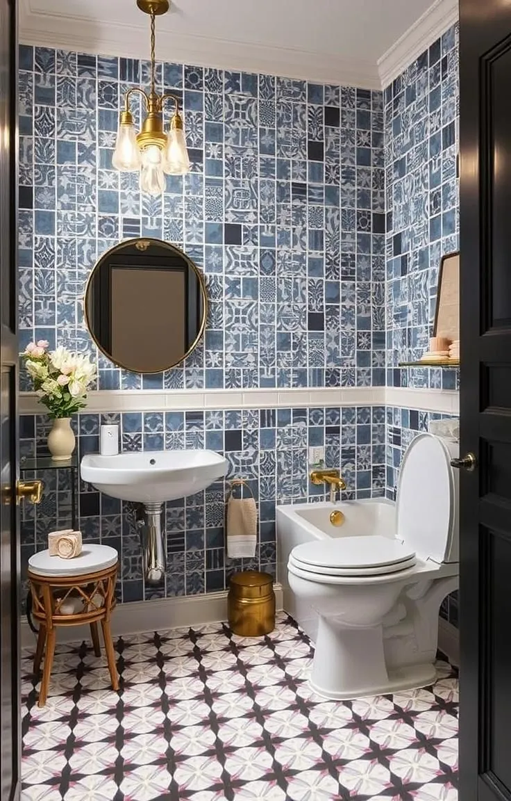 Play with Patterned Vinyl Flooring