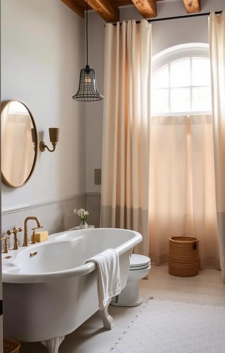 Simple, Unfussy Linen Curtains