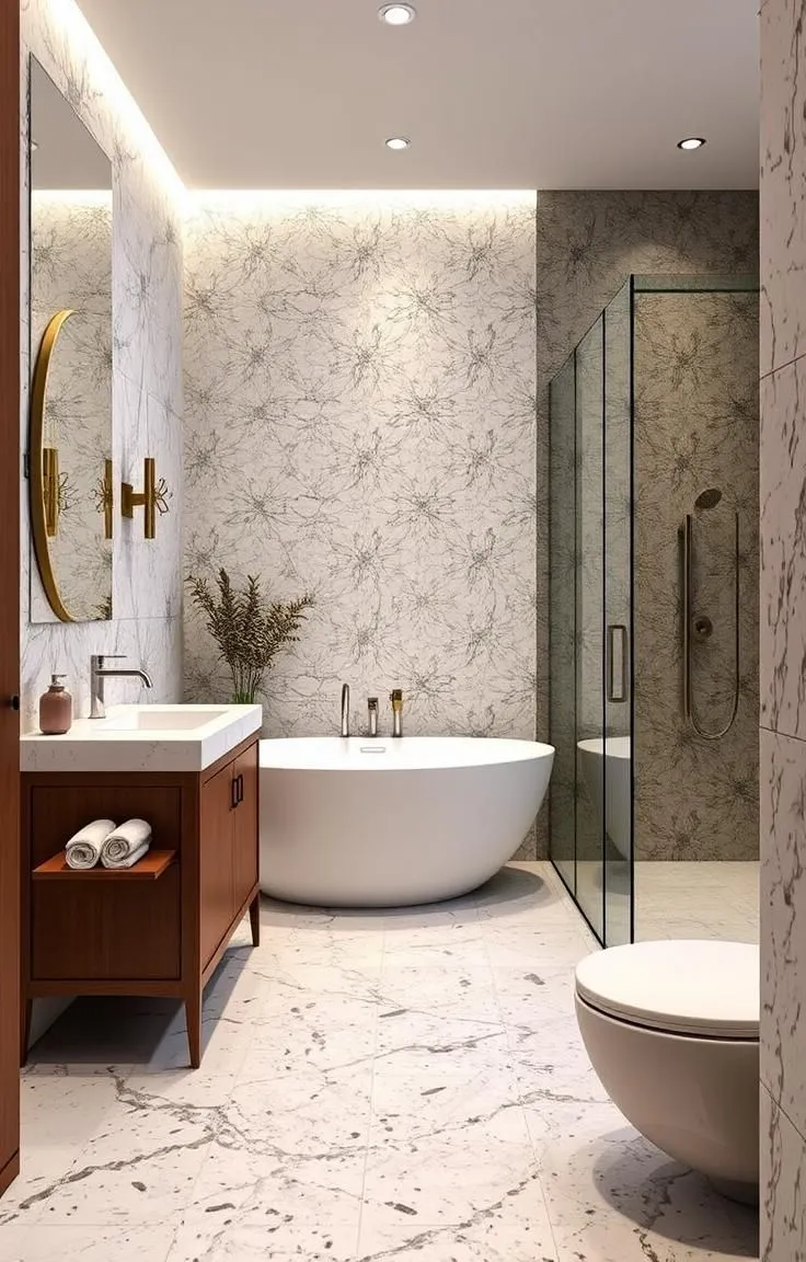 Try Terrazzo on Floors or Walls