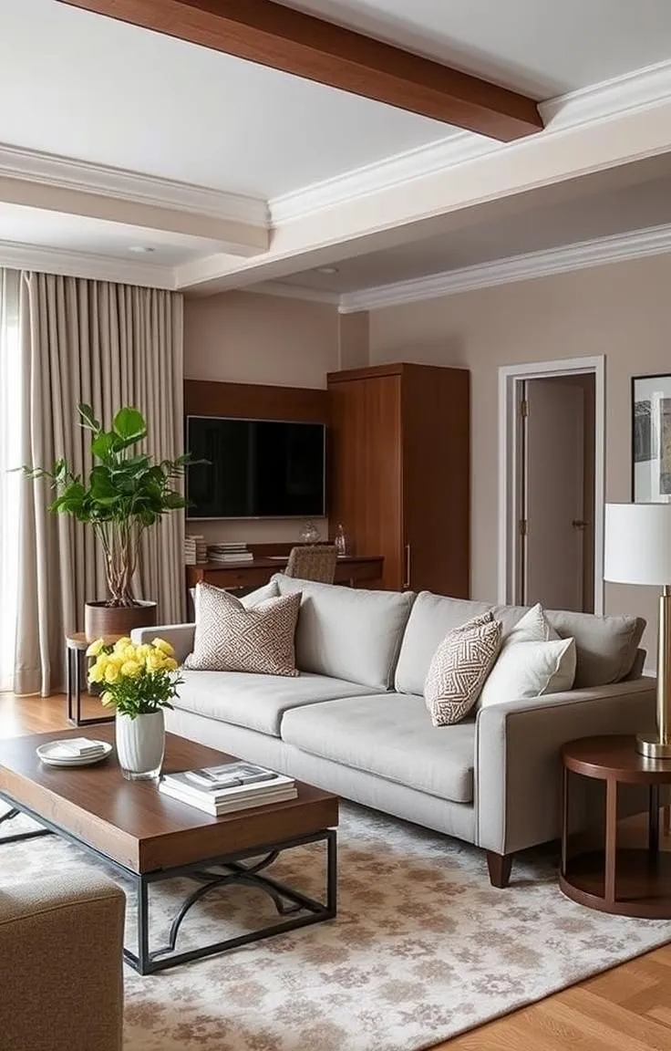 Try a Backless Sofa as a Room Divider