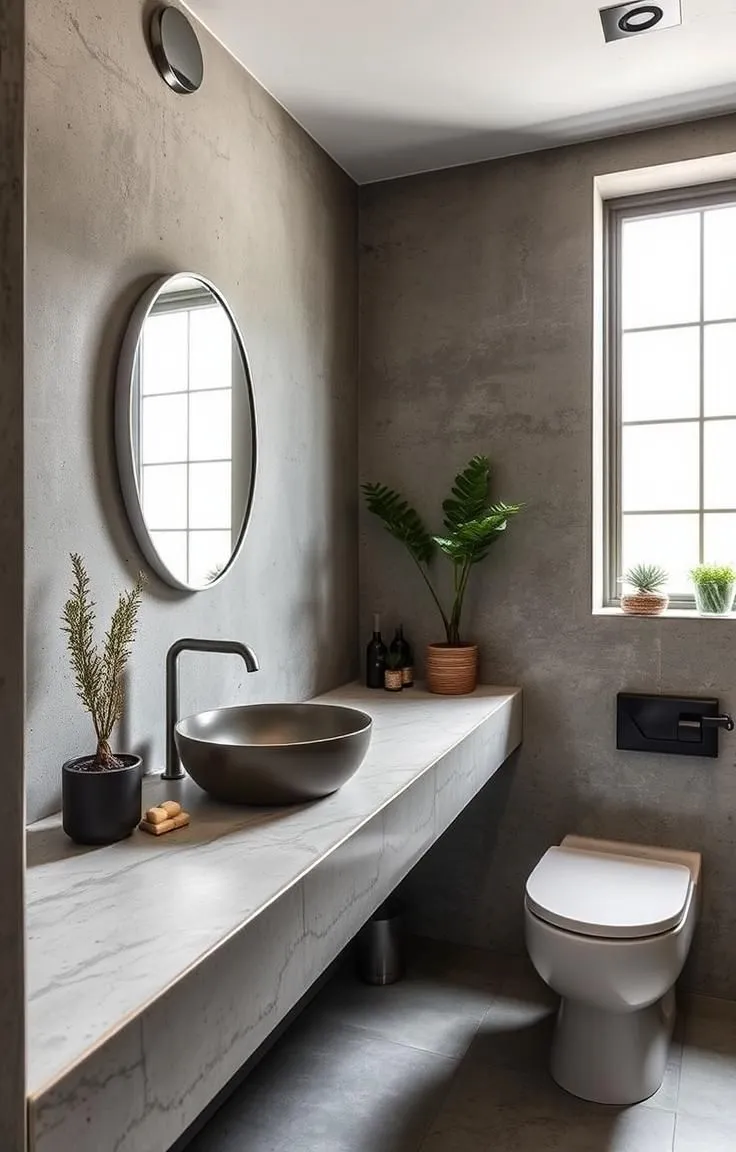 Use Concrete for Your Countertops or Walls