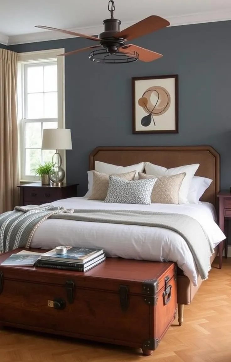 Use a Steamer Trunk as a Coffee Table or Bench